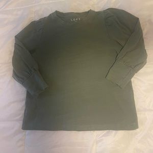 Loft Blouse olive green